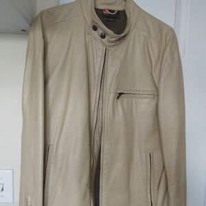 diesel leather jacket medium